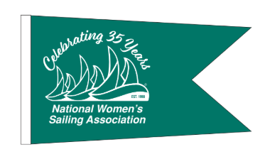 Green NWSA 35 yr Burgee