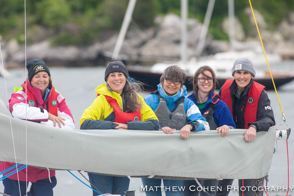 Women at the National Women's Sailing Conference at Sail Newport on June 3, 2023
