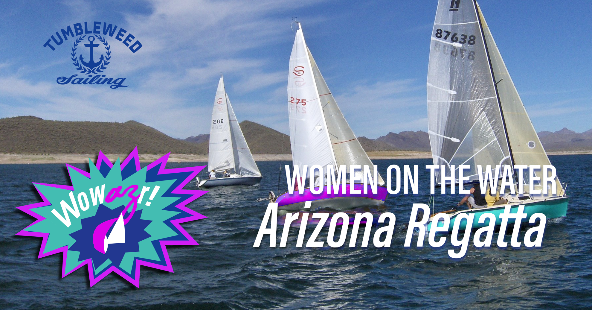 Tumbleweed Sailing Women on the Water Arizona Regatta